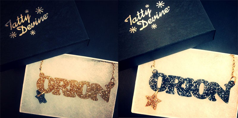 Exclusive ORION Necklaces by Tatty Devine